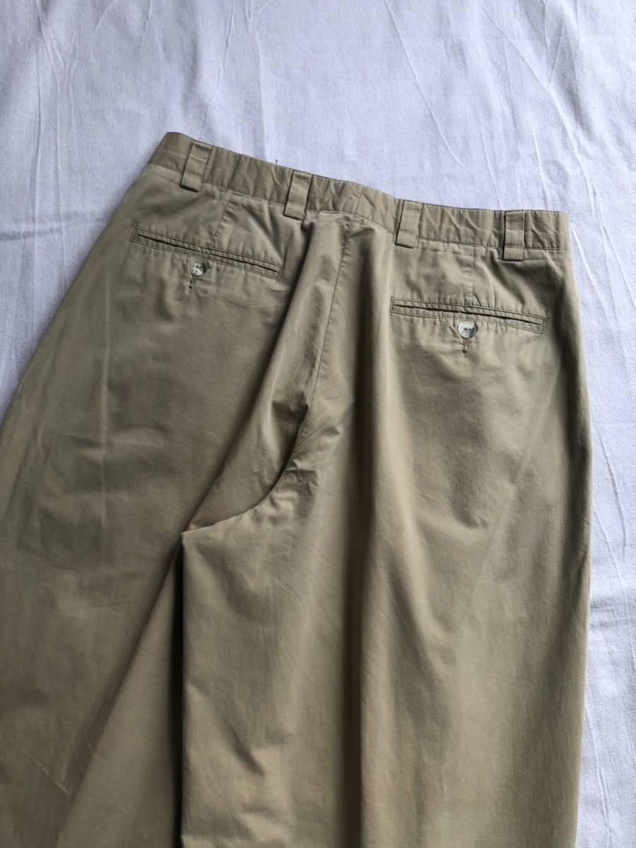 限定製作】 タック ベージュ カーキ コットン 31 / パンツ vintage USA