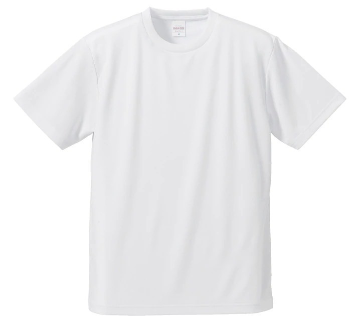 新品 ユナイテッドアスレ 4.1oz ドライアスレチック Tシャツ ホワイト 白 5XLサイズ United Athle 590001_画像2