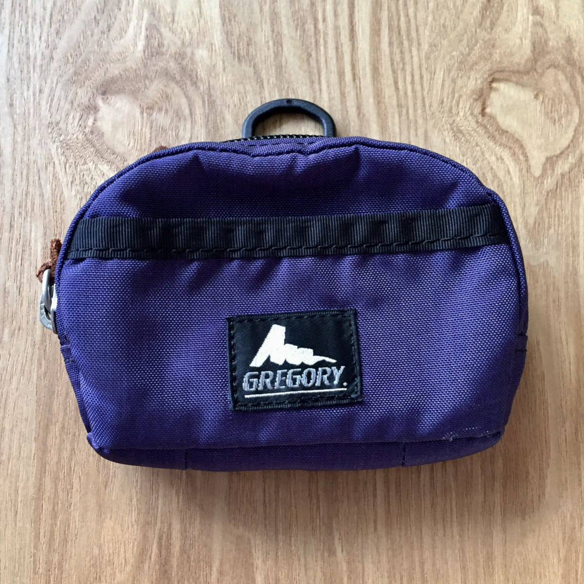 美品 好日山荘 GREGORY Multi Pouch グレゴリー マルチポーチ 旧ロゴ Gregory Mountain Products USA アメリカ カリフォルニア アウトドア_画像1