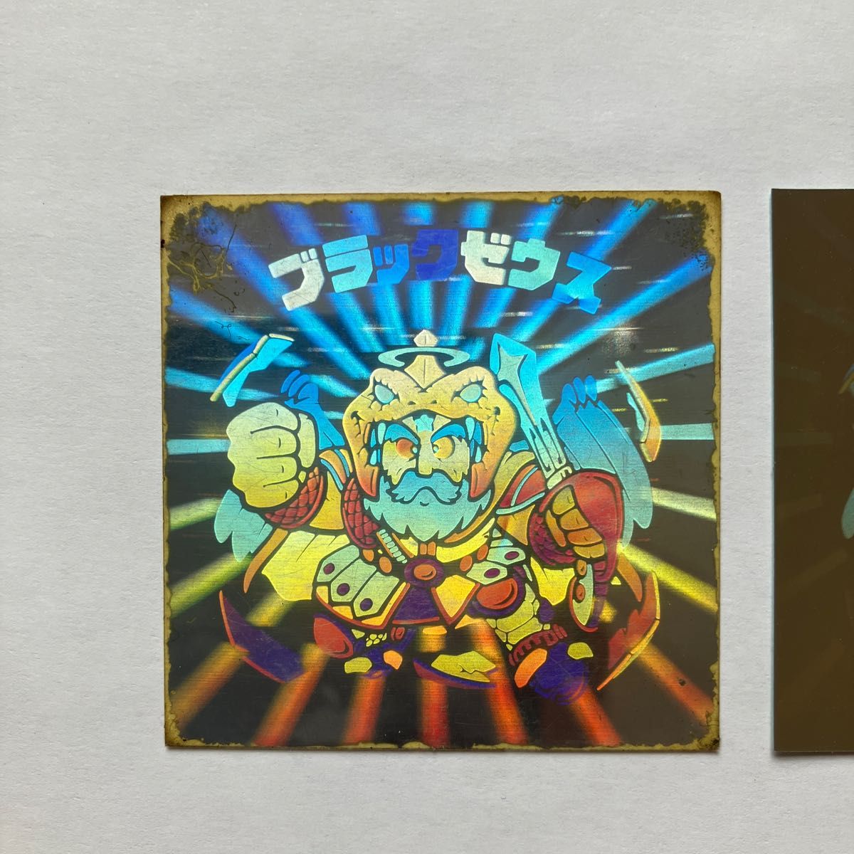 ビックリマンシール ブラックゼウス【旧ビックリマンチョコ版 ビックリマンシール ブラックゼウス【旧ビックリマンチョコ版