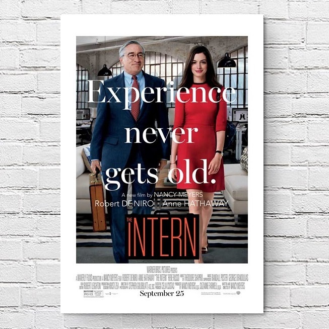 マイインターン THE INTERN 映画ポスター US版 11×17インチ (27.9×43.2cm) mp1_画像1