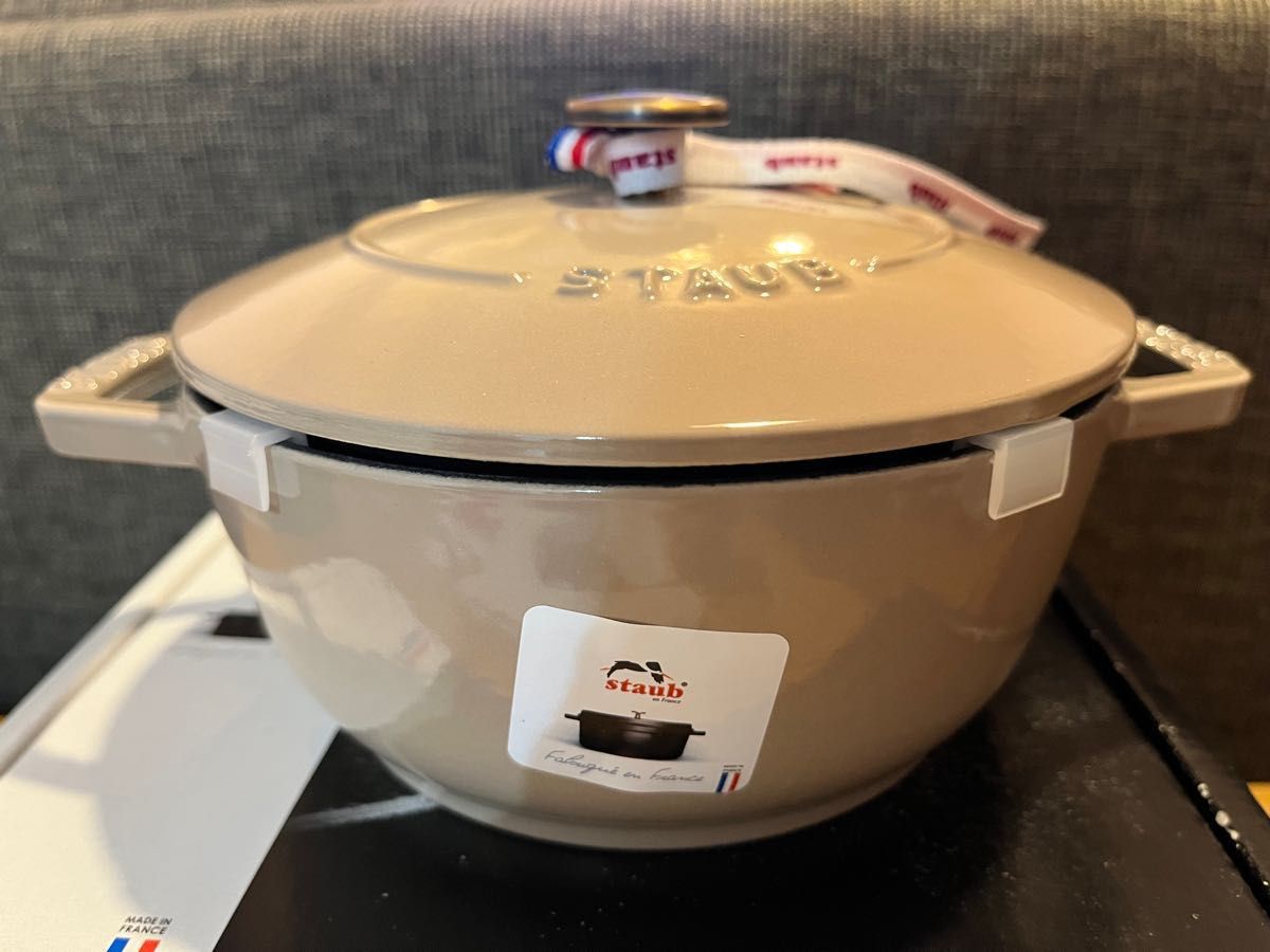 staub ストウブ Wa-NABE S ワナベ 16 cm リネン｜Yahoo!フリマ（旧