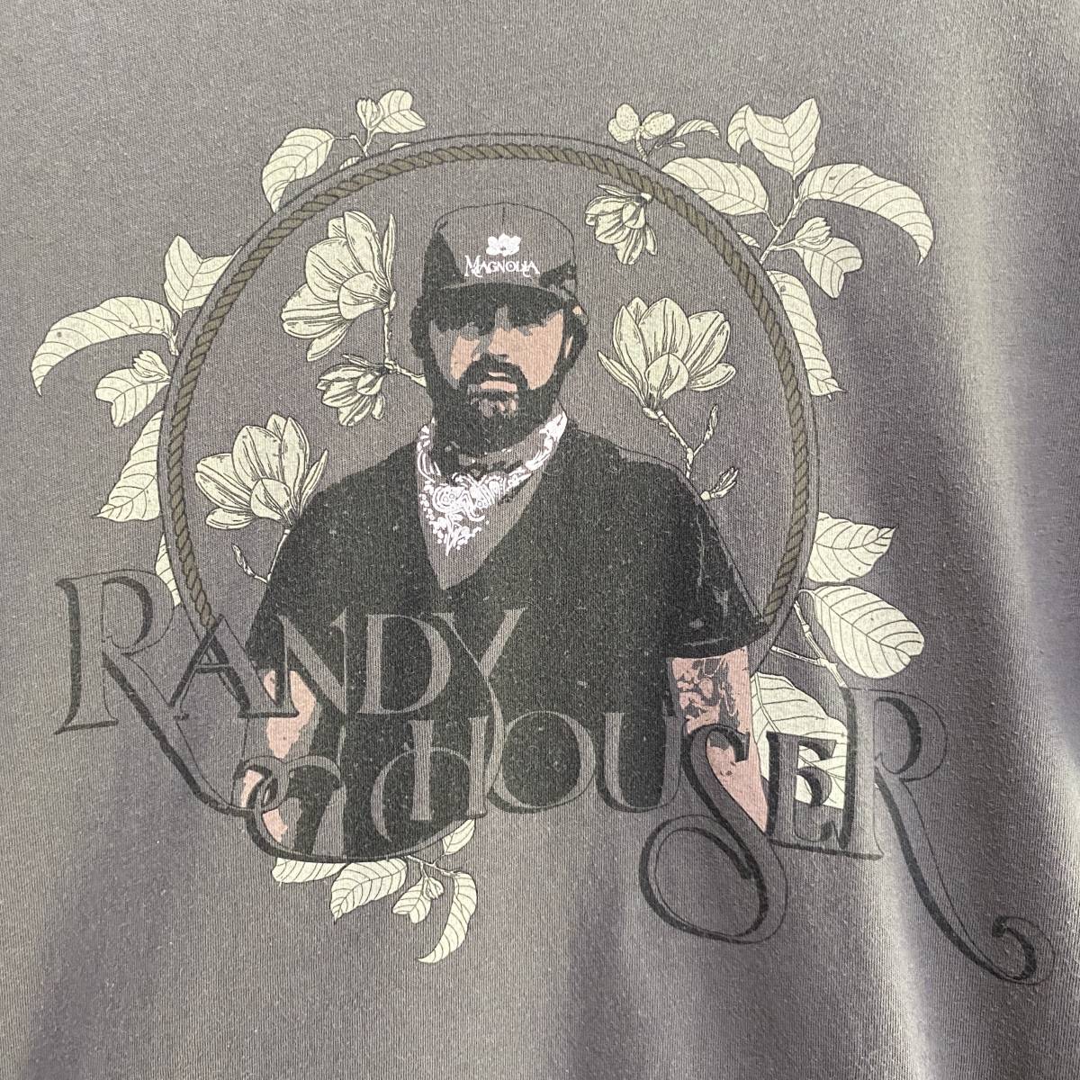 アメリカ古着　randy houser　ランディ・ハウザー　半袖　Tシャツ　歌手　アーティスト　ミュージック　Sサイズ　【P262】