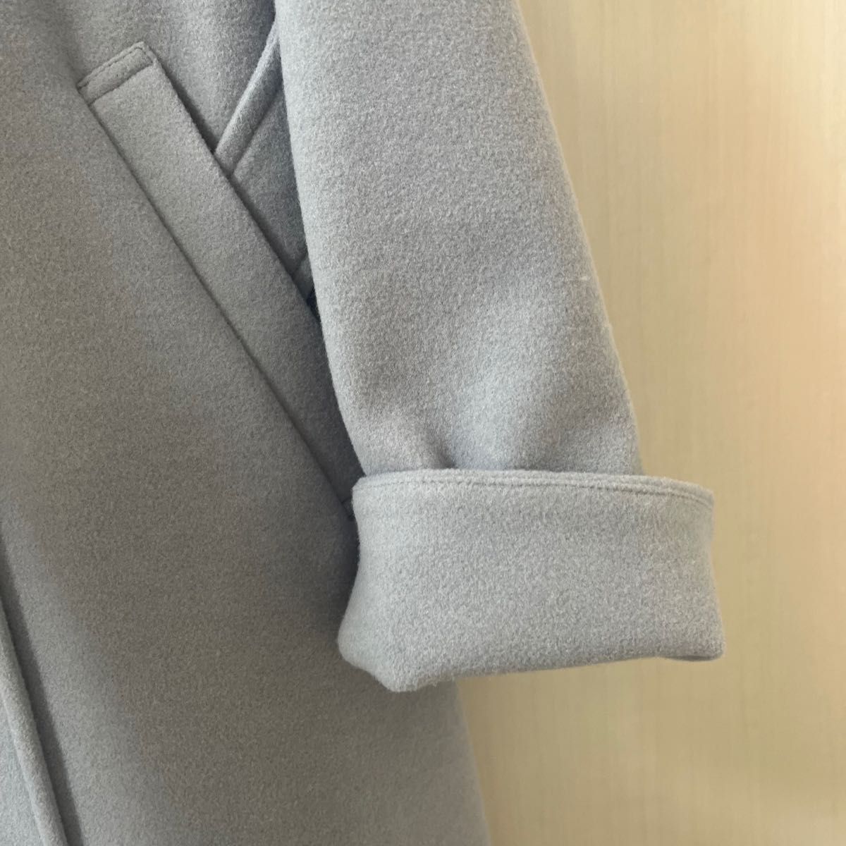〈Rirandeture〉ウールライクパール釦コート