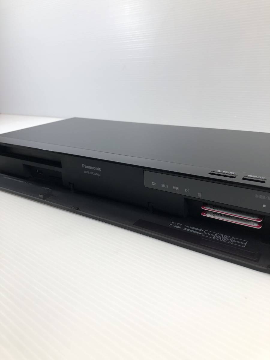 *Panasonic Panasonic BD магнитофон DMR-BRX2000 HDD 2TB б/у товар 2015 год *