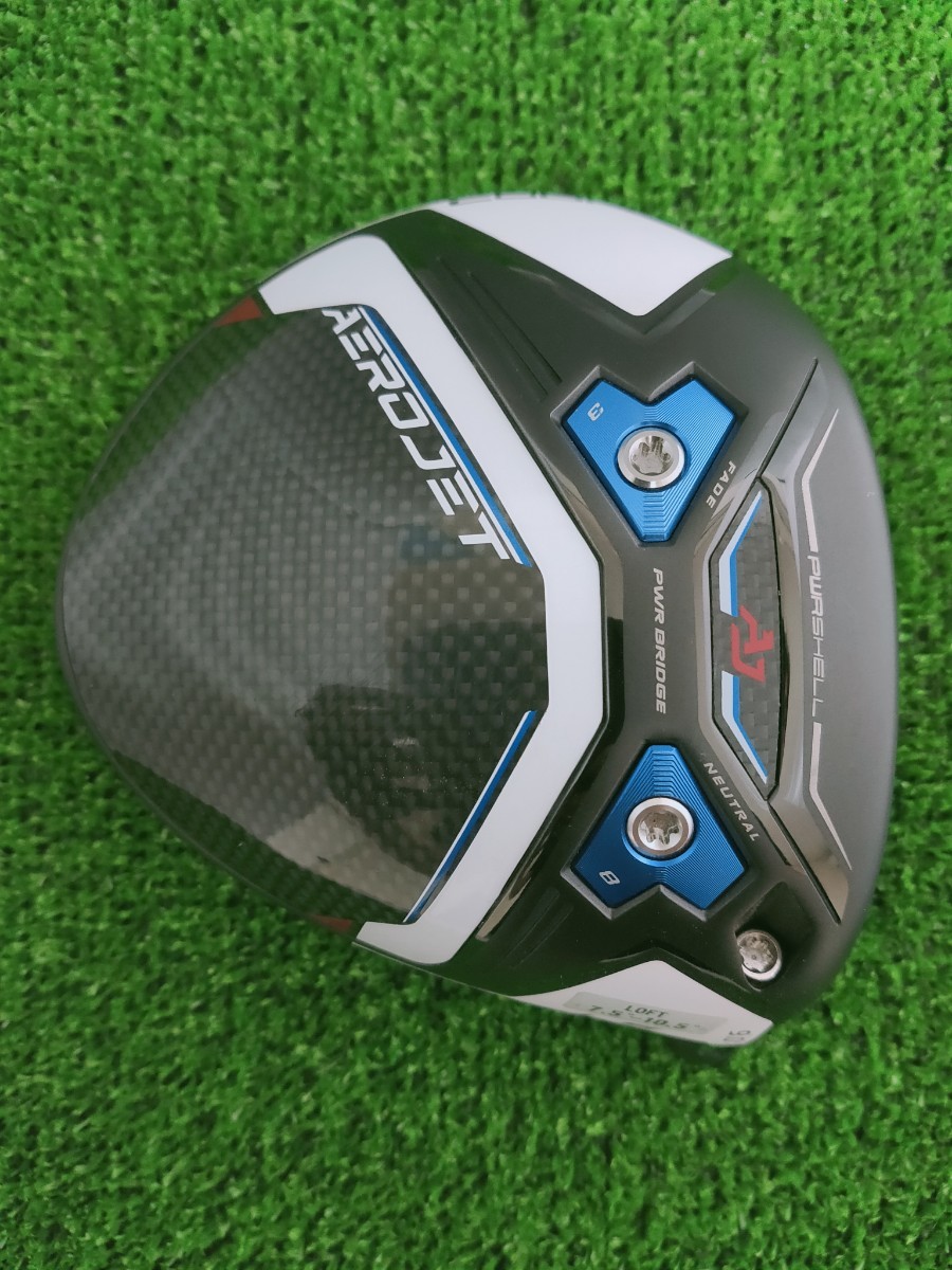 【送料無料】ウエイト8g装着。cobra コブラ AEROJET LS エアロジェットLS 9.0゜9.0度 ヘッド単品。ヘッドカバー付き。(DH288)
