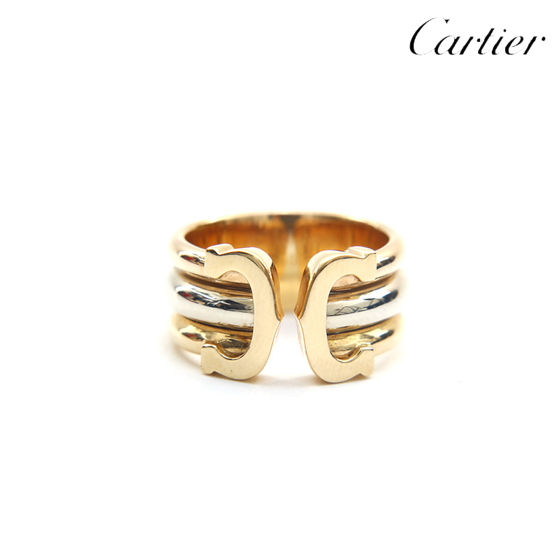 新版 トリニティ リング・指輪 CARTIER カルティエ スリーカラー