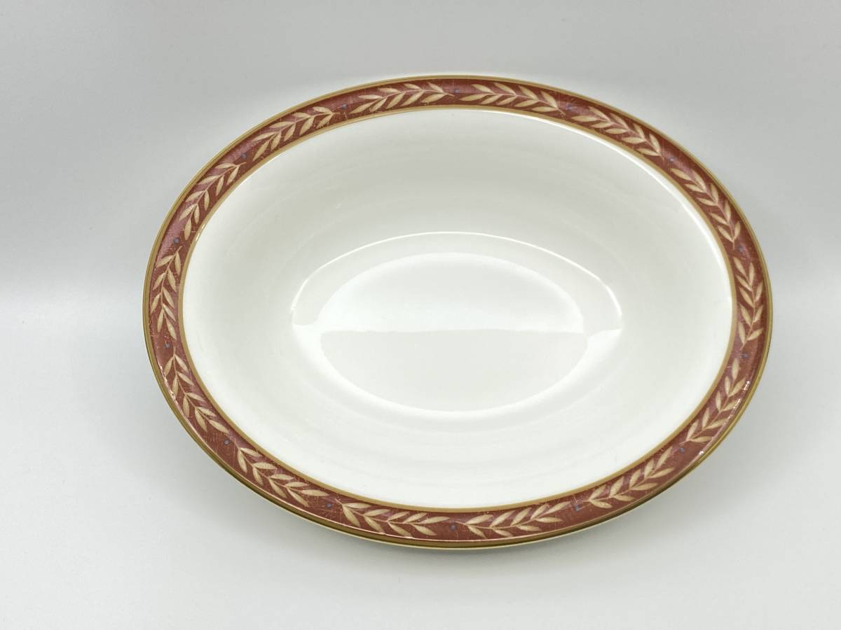 WEDGWOOD ウェッジウッド AUGUSTUS Large 25cm Serving Bowl アウグストゥス 大 25cm サービングボウル *M549_画像6