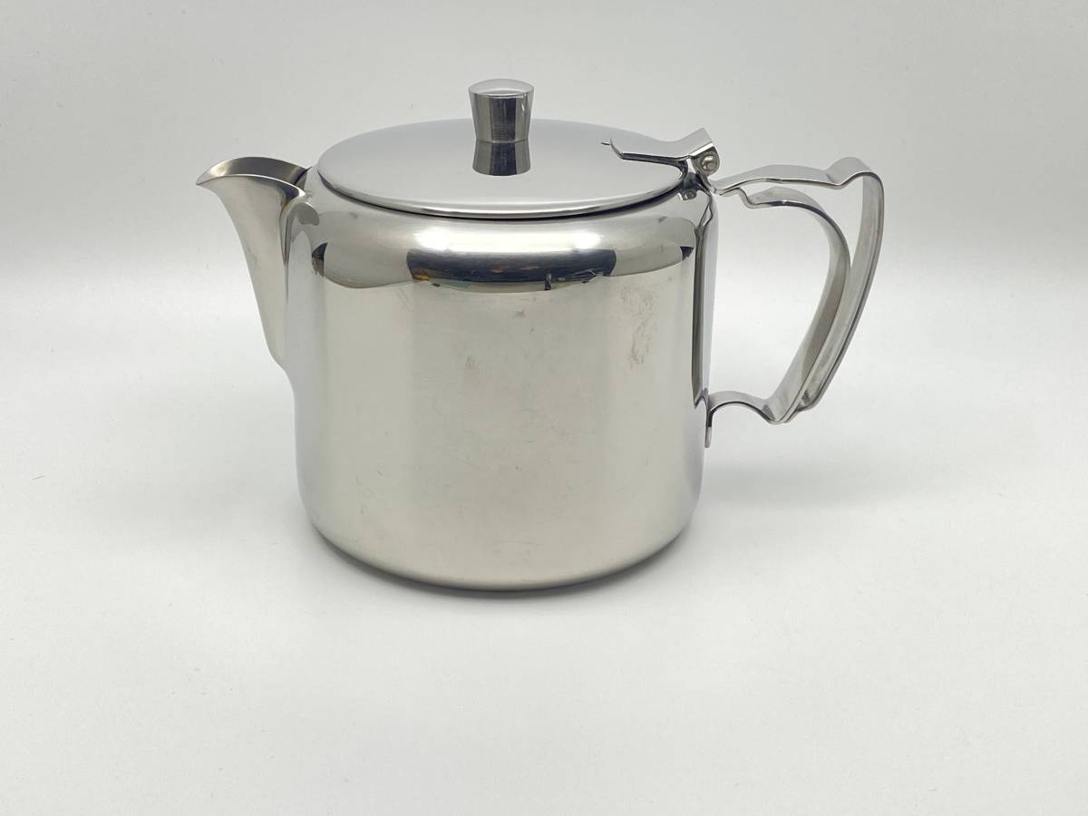 OLD HALL Old hole CUMBERLAND 1.5 Pint Tea Pot can bar Land stainless steel 1.5 pine to teapot year 1948-84 *T762