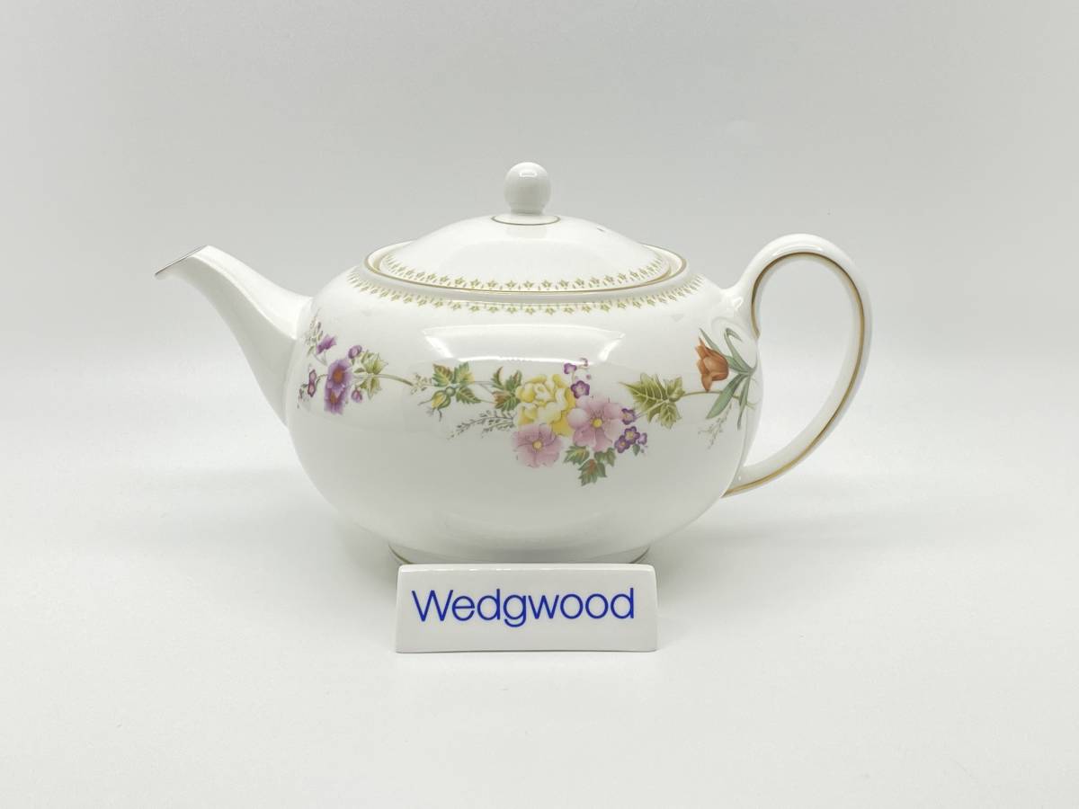 WEDGWOOD ウェッジウッド MIRABELLE Tea Pot ミラベル ティーポット *L401