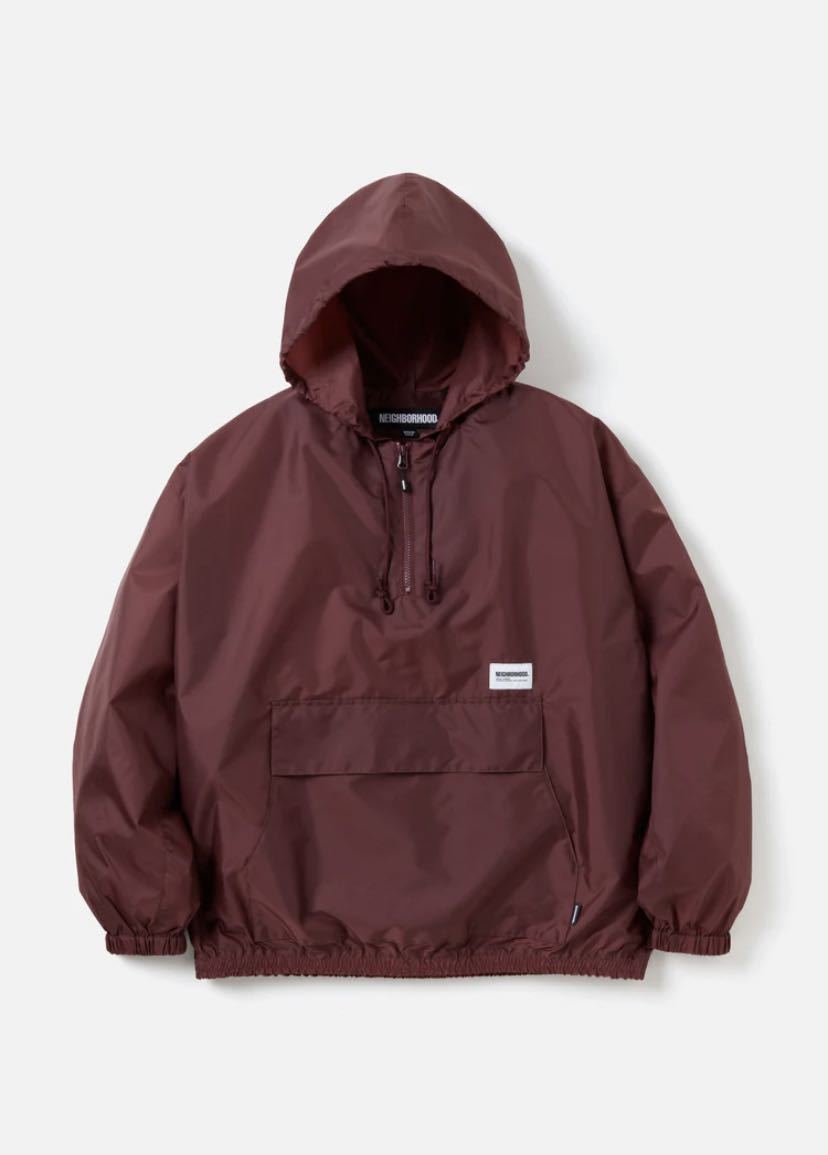 売れ筋商品 NEIGHBORHOOD JACKET バーガンディ XL ANORAK 23AW