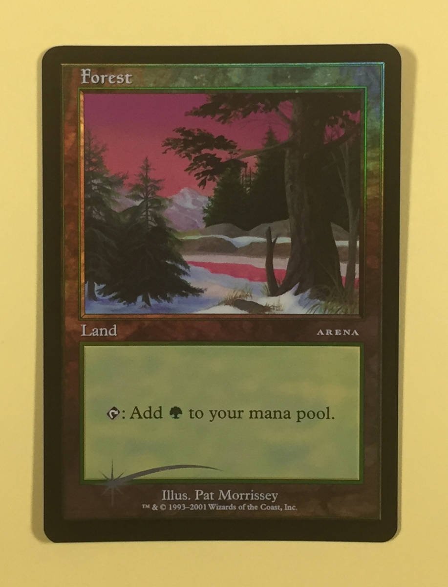 MTG 【Foil】《森/Forest》[ARENA] 英語_画像1