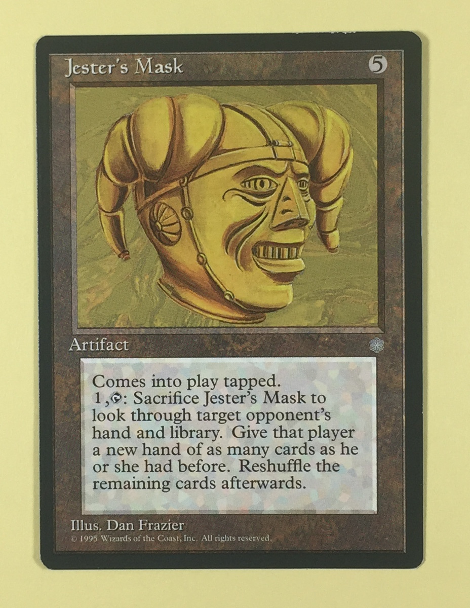 MTG《Jester's Mask》[ICE] 英語_画像1