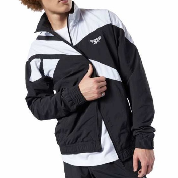 リーボック クラシック LF ベクター トラックトップ Sサイズ 定価10439円 ブラック 黒 Reebok CLASSIC LF VECTOR TRACKTOP ジャケットの画像3