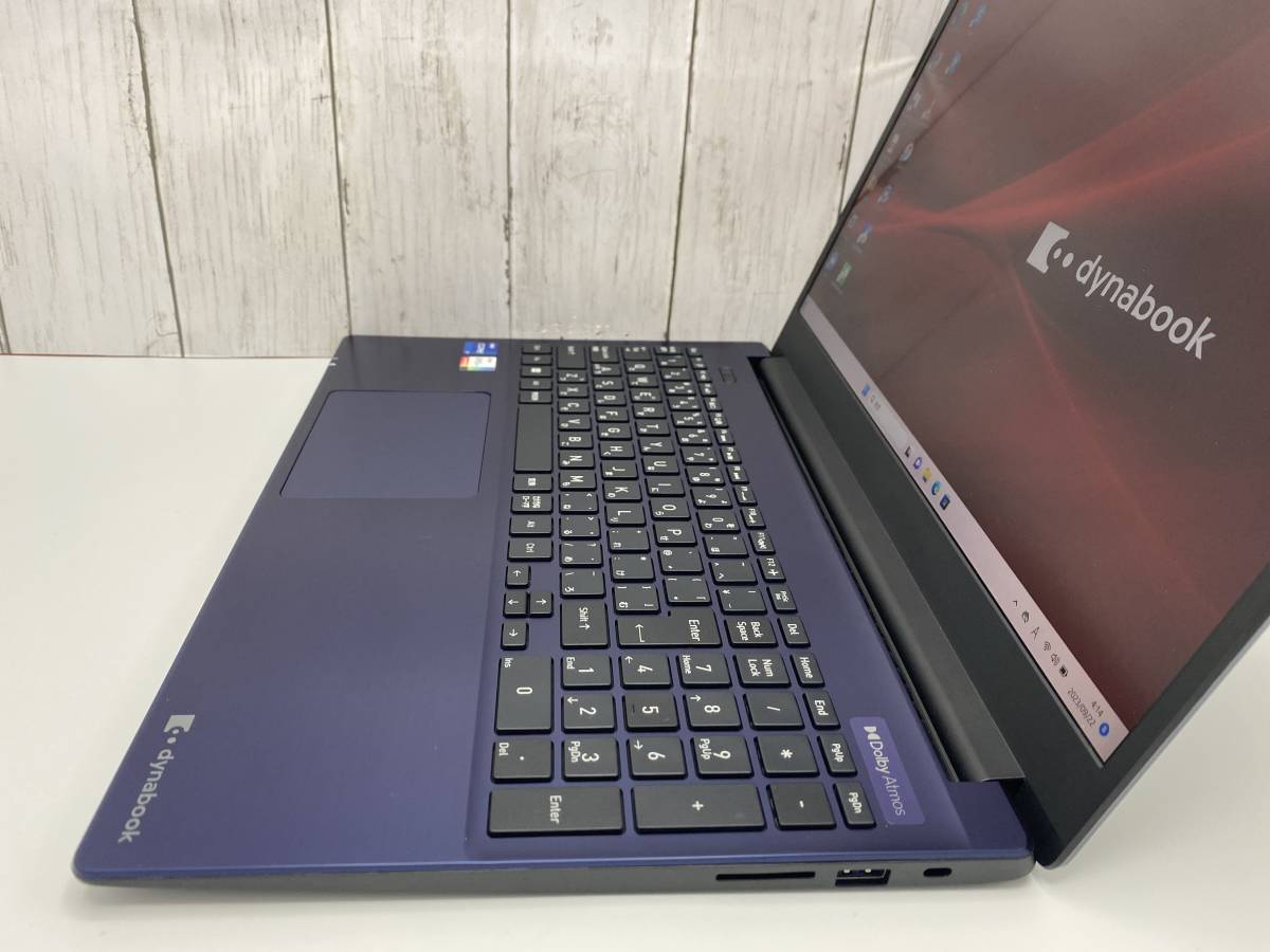 【最新OS Windows11】SSD1TB メモリ32GB 東芝 ノートPC P1-C7VP-EL 第12世代Core i7-1260P  Office Webカメラ Bluetooth LINE Zoom