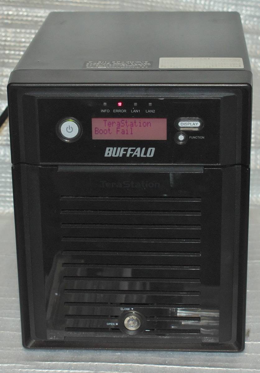Buffalo TeraStation WS5400DWR2 HDD外すまで運用してました NAS⑤