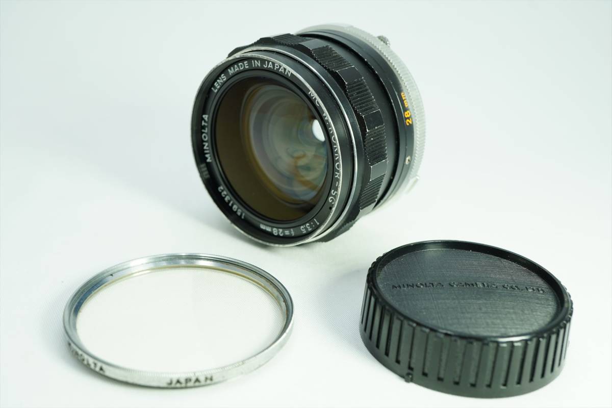 MINOLTA MC W.ROKKOR-SG 1:3.5 f=28mm　良品_画像1