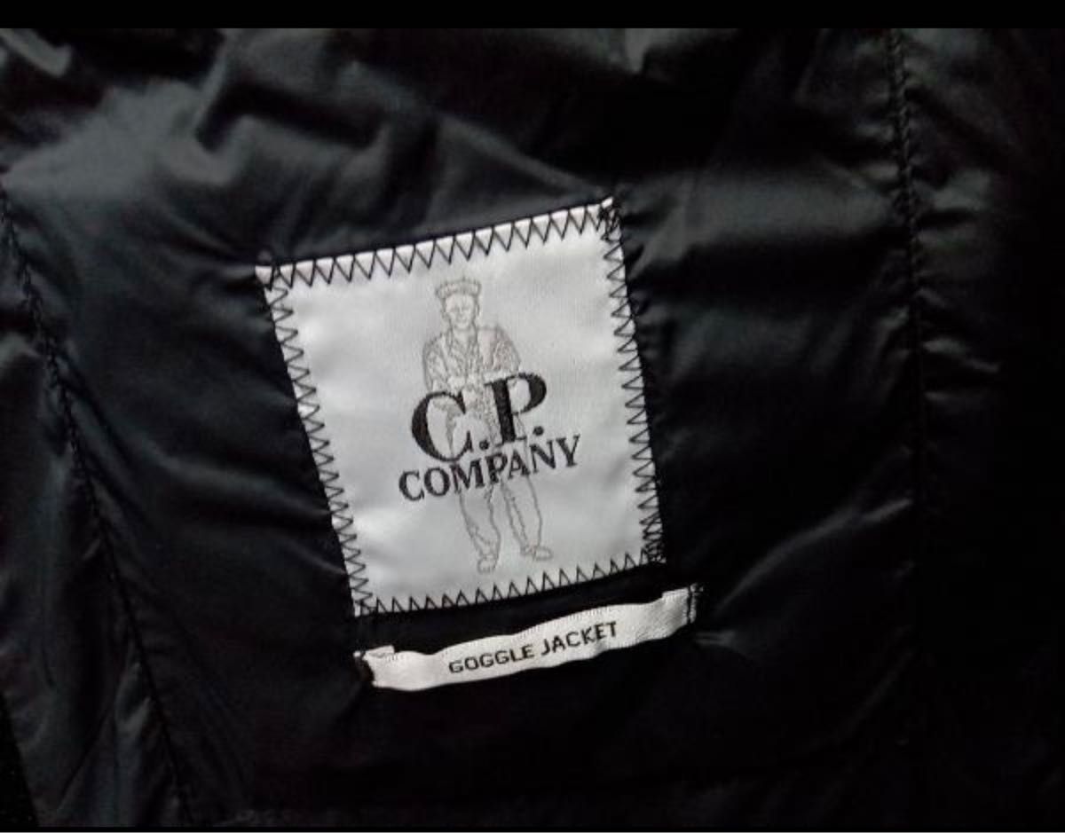 C.P.COMPANY GOGGLE JACKET 21FW 48 ゴーグルジャケット　ブルゾン　ダウン　c.p.shell-R