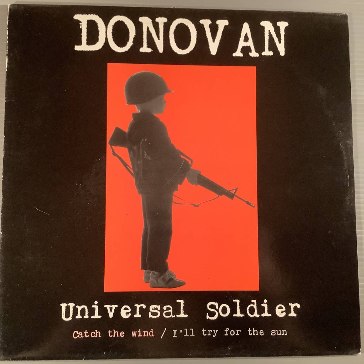 LP(英盤・12インチ・シングル)●ドノバン DONOVAN/Universal Soldier●良好品！_画像1