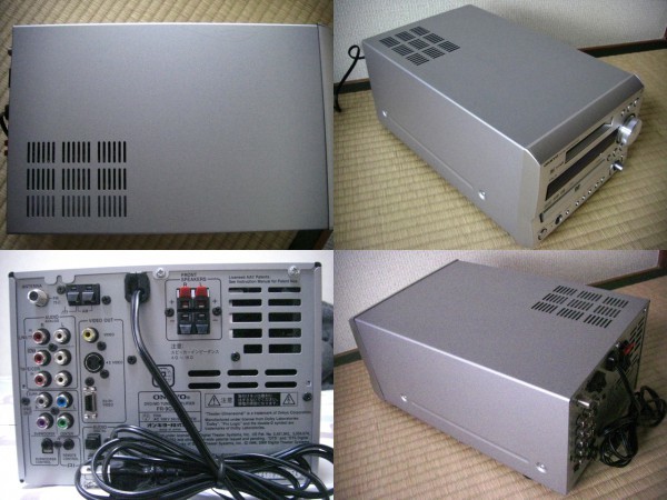 * operation superior article * ONKYO FR-S9GXDV ( FR-9GXDV / D-S9GX ) CD/MD/USB/Tuner player * service being completed * full set *
