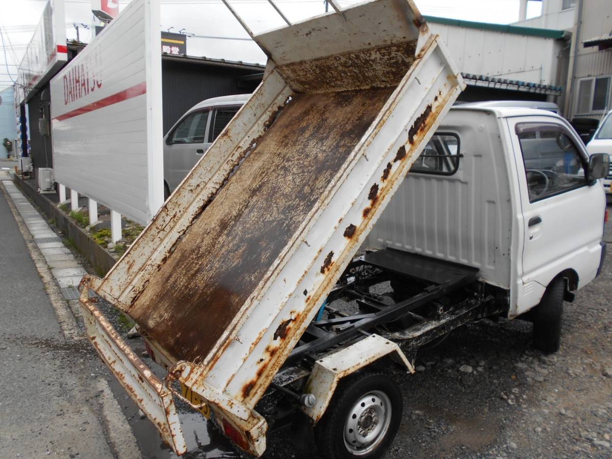  Mitsubishi MMC Minicab Truck dump 4WD MT U42T part removing car selling out start!
