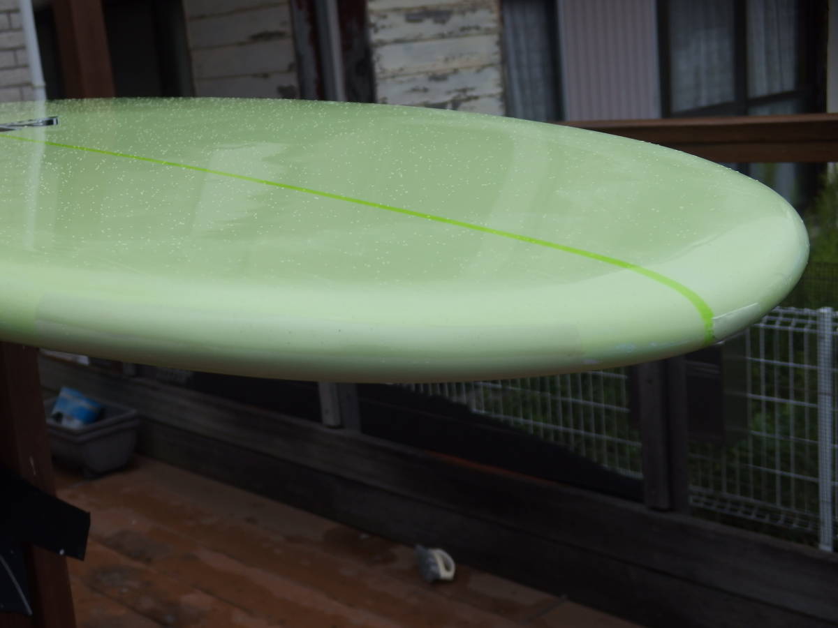 超美品の STICK 横浜引き渡し AMP DESIGN 9'1 浮力大 ロングボード +1