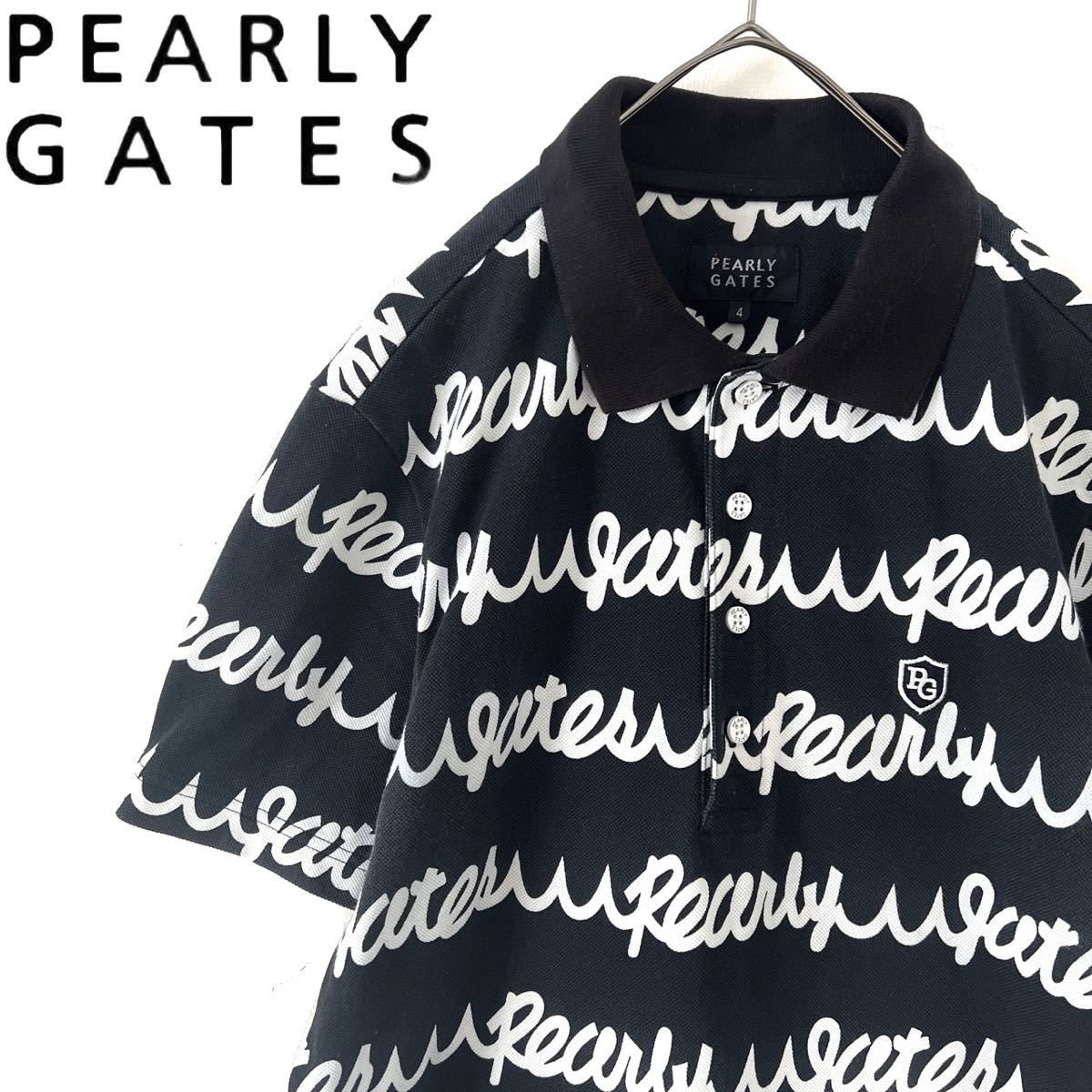 最高 【送料無料】Pearly Gates パーリーゲイツ 波ロゴ ボーダー