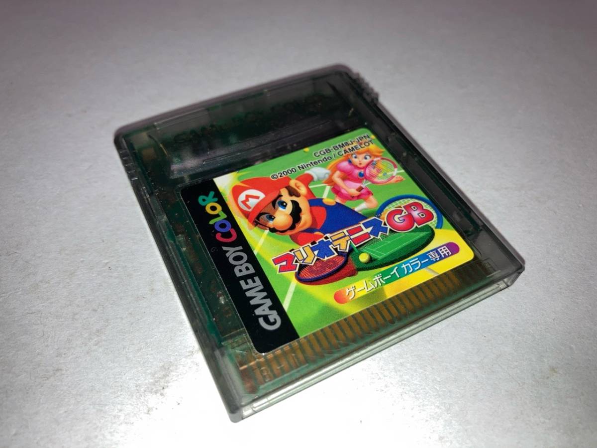 GBC★ゲームボーイカラー専用★マリオテニスGB★任天堂★定形外郵便120円可_画像1