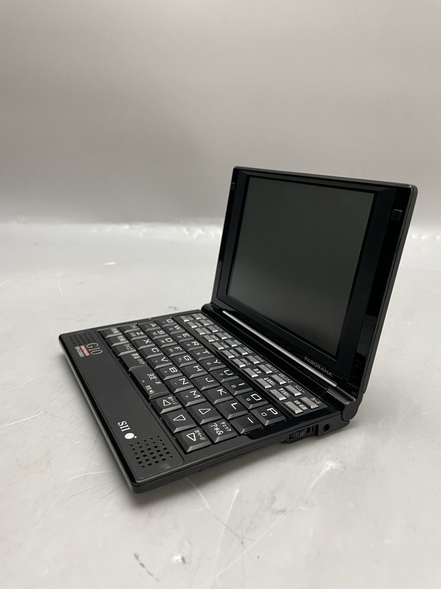 ☆1円開始☆電子辞書 SII セイコーインスツル PASORAMA SR-G10001 G10