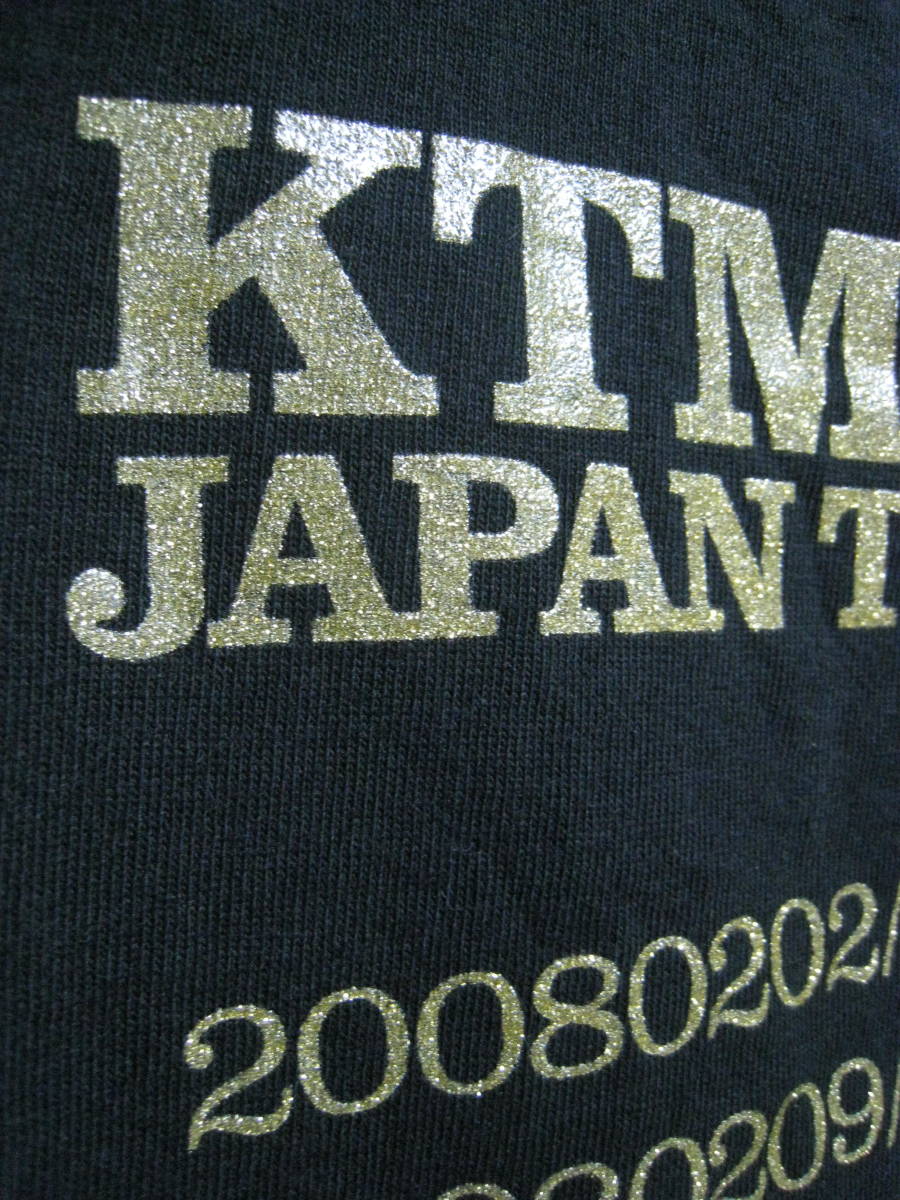 ケツメイシ◆THE META BOYS ツアーTシャツ KTM CREW JAPAN TOUR 2008 サイズM ブラック_画像5