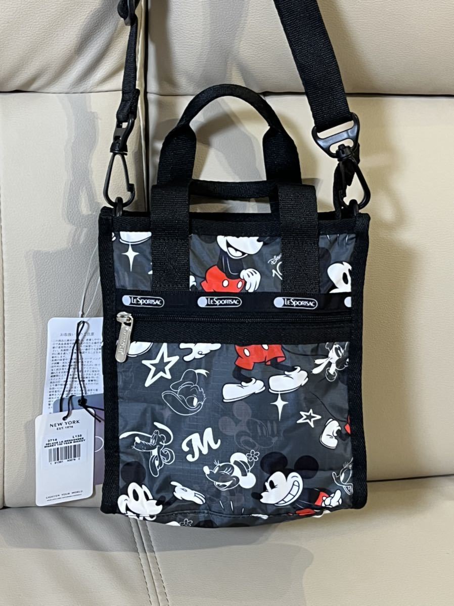 レスポートサック LeSportsac MINI N/S TOTE3714 L135 ディズニー100