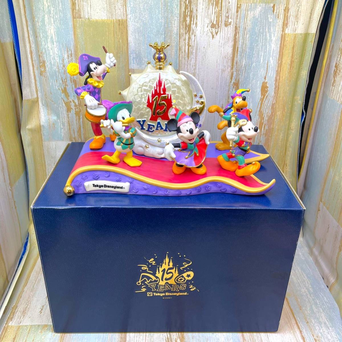 TDL 15周年記念限定フィギュア 1000個限定 激レア ミッキー ミニー Bibian 比比昂 - 1000体限定☆ディズニーランド15周年記念