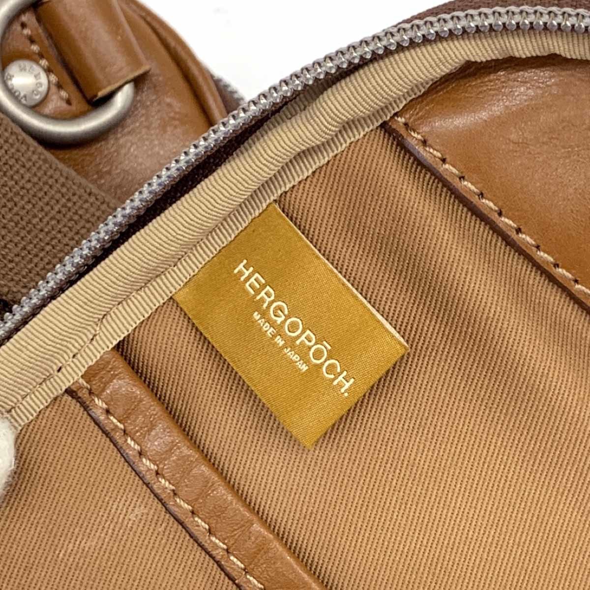 100 ％品質保証 良好◇HERGOPOCH エルゴポック 鞄 bag 斜め掛け メンズ