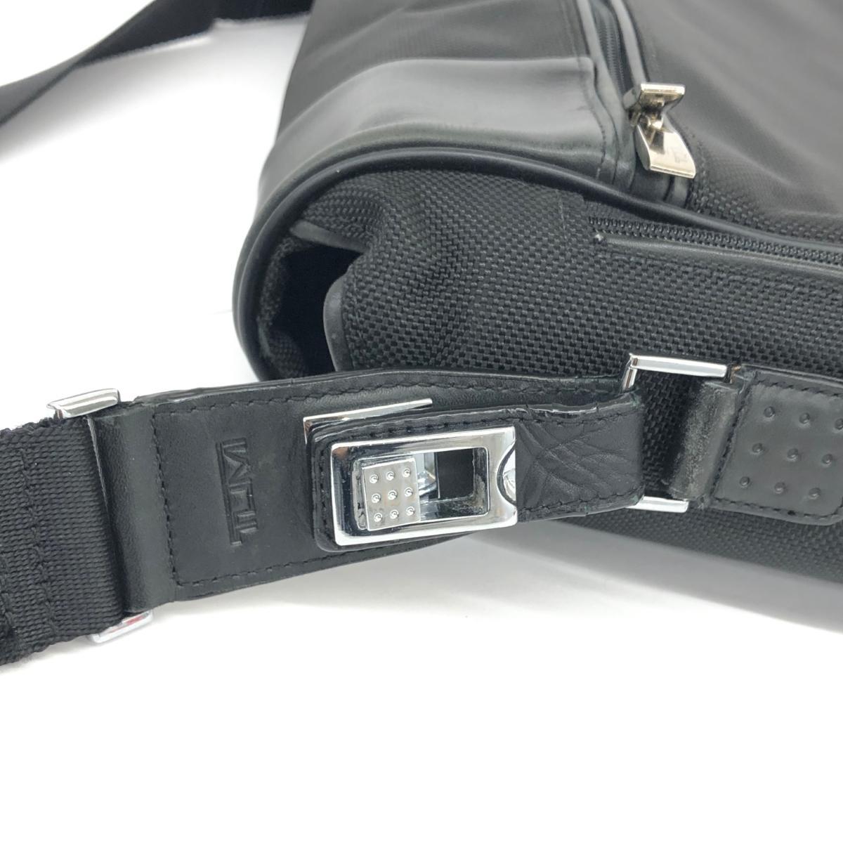 ショルダーバッグ☆TUMI ブラック ナイロン DUCATI 2WAY 美品-