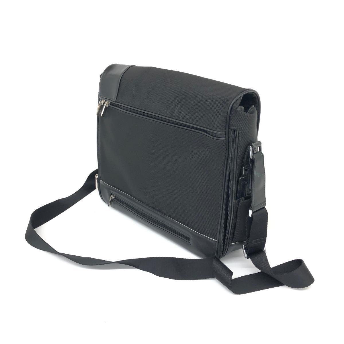 ショルダーバッグ☆TUMI ブラック ナイロン DUCATI 2WAY 美品-