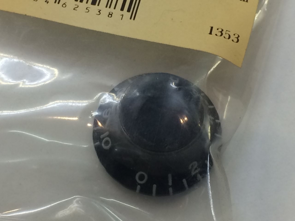 Montreux Inch Bell Knob Black #1353 (2) 2個セット インチピッチ 日本全国送料無料！_画像2