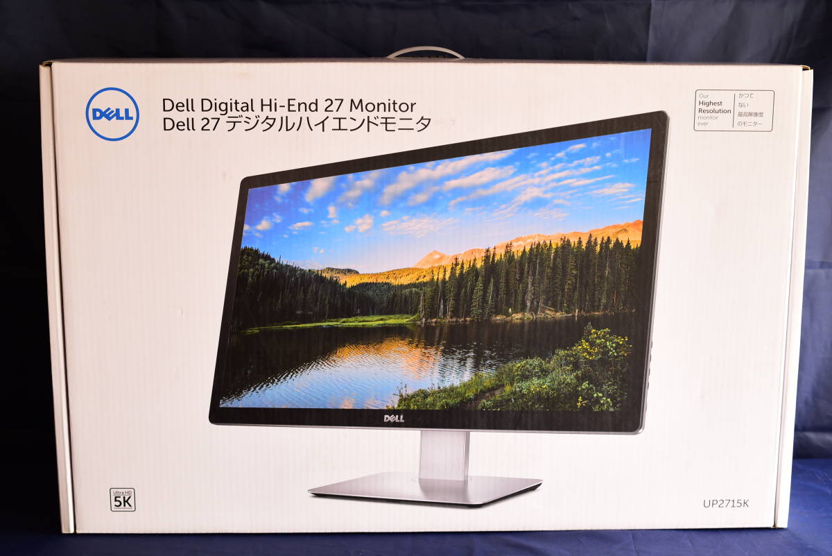 DELL デル 27インチ 5K 液晶モニター 5120x2880 UP2715K 良品 DELL デル 27インチ 5K 液晶モニター 5120x2880 UP2715K 良品