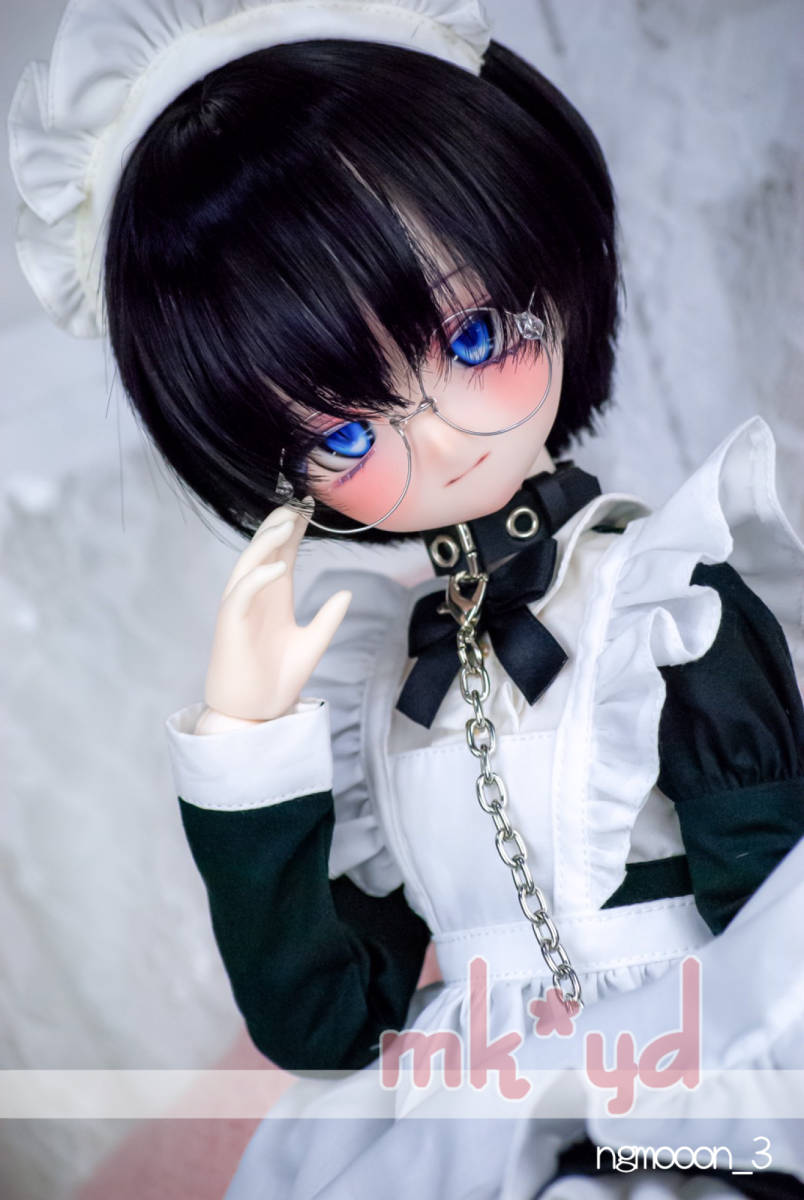 DDH-01/SW肌 ソフビ盛りカスタムヘッド+セット済みウィッグ+自作 DDH-01/SW肌 ソフビ盛りカスタムヘッド+セット済みウィッグ+自作