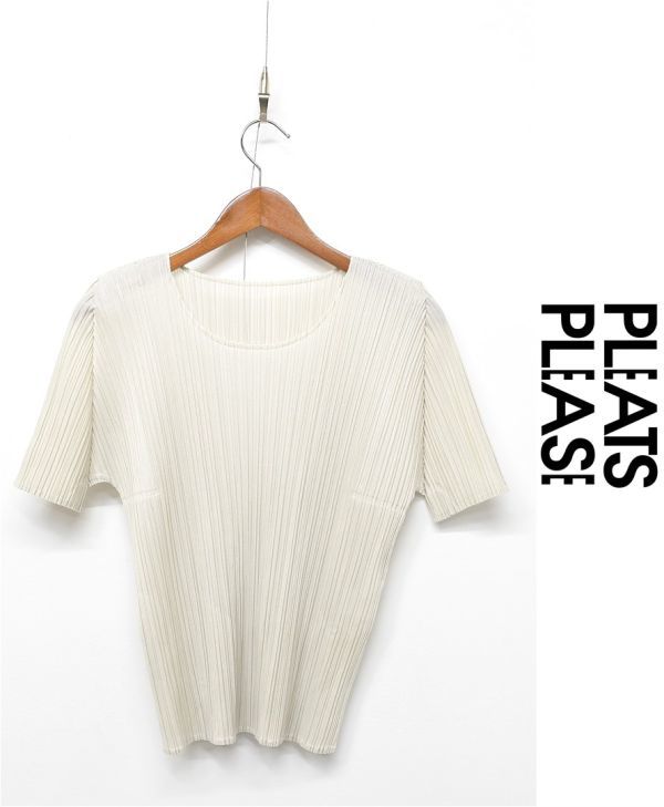 予約販売】本 MIYAKE ISSEY PLEASE F329/PLEATS 半袖カットソー