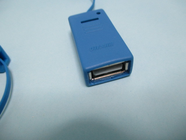 新品・★バッファロー　USB　延長ケーブル　約70ｃｍ　巻取り式　リール式　ブルー ★11738★e_画像7