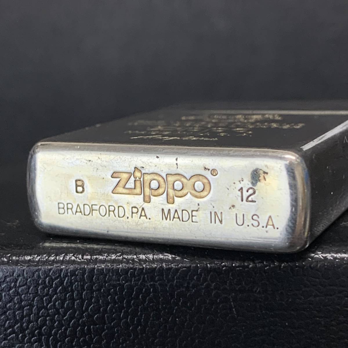 ZIPPO フィッシング ブラックバス ジッポー オイルライター Y0961_画像5