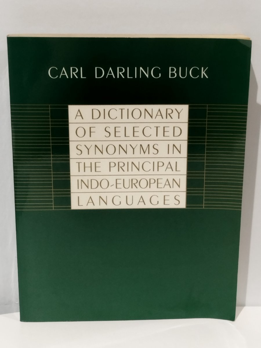 重要なインドヨーロッパ語族の同義語辞典 洋書/英語/言語学/類義語/類語【ac05d】_画像1