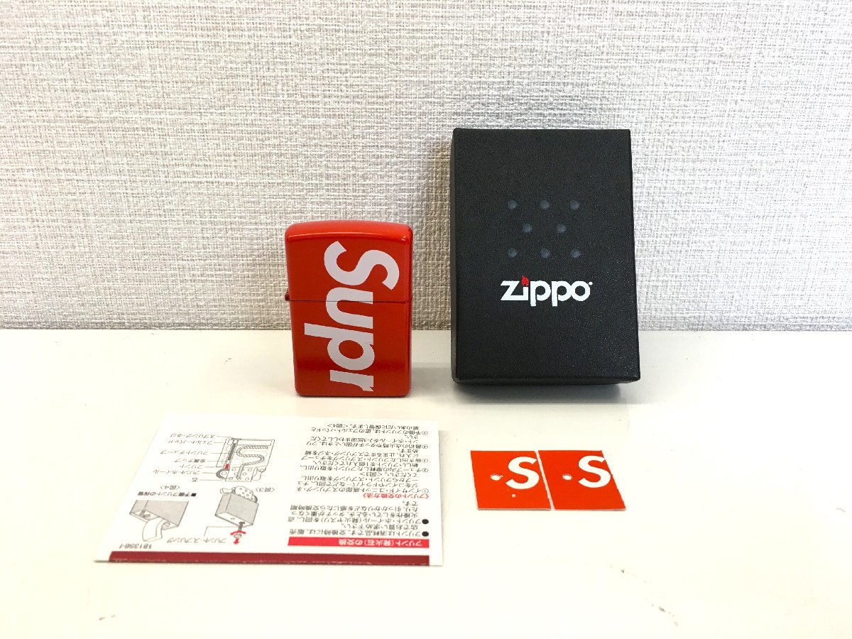 二宮店 現状品 9-69 Supreme Logo シュプリーム ロゴ ZIPPO ジッポ