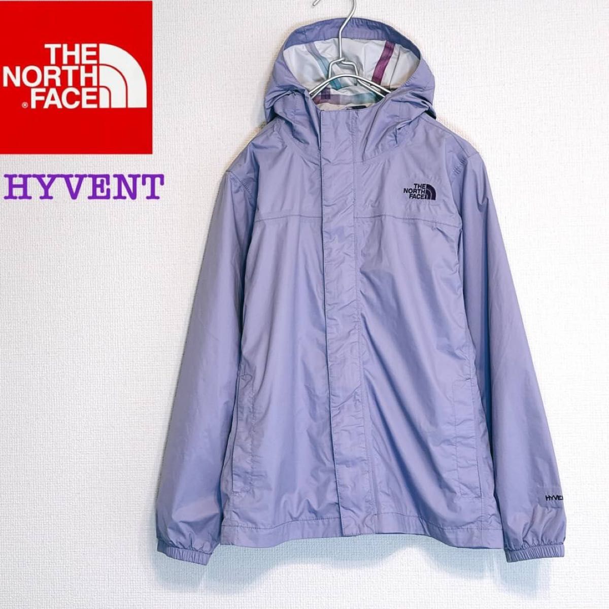 ノースフェイス マウンテンパーカー 薄紫 Hyvent L ガールズ 150 ノースフェイス マウンテンパーカー 薄紫 Hyvent L ガールズ 150