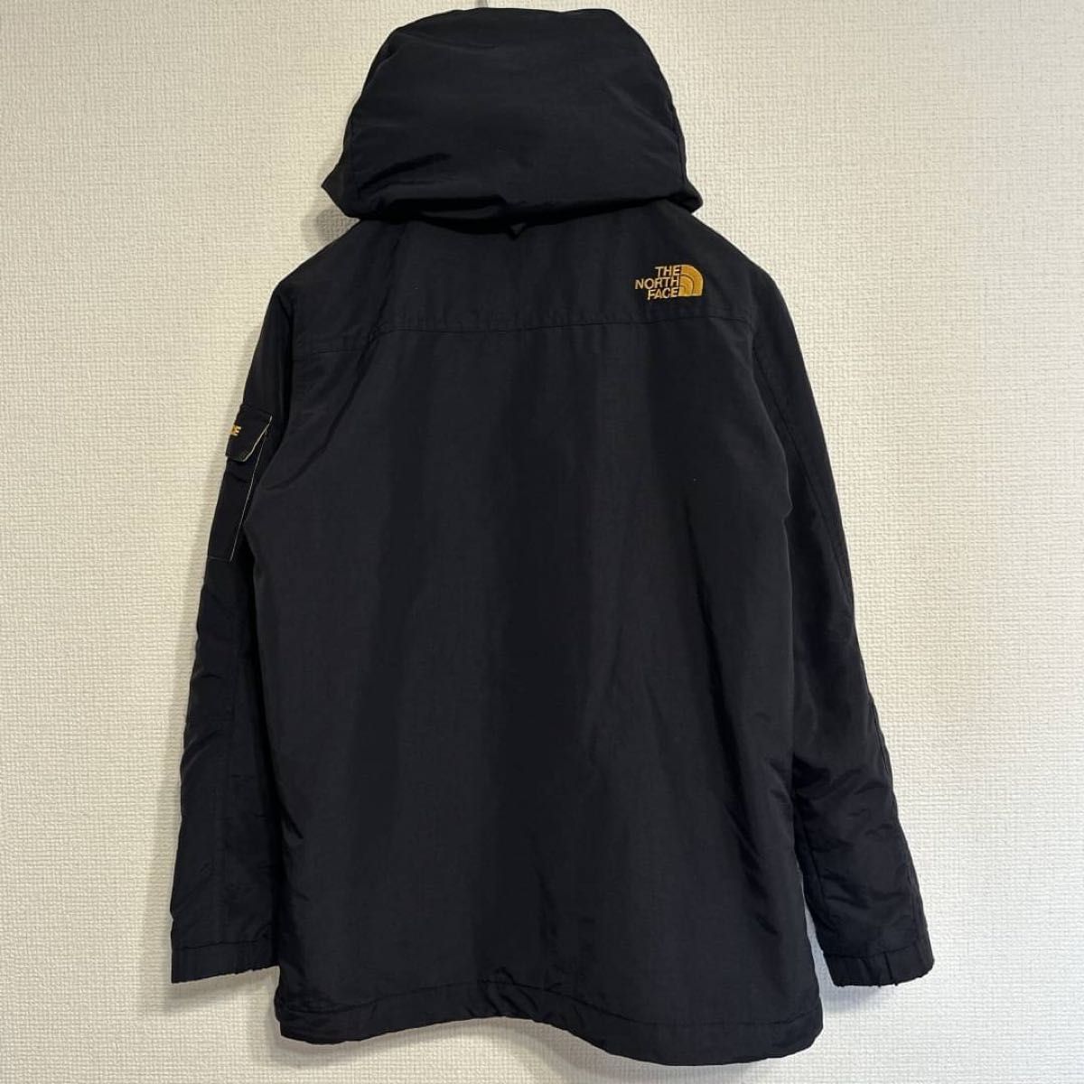 ノースフェイス 中綿マウンテンパーカー ブラック 140 キッズ excelloft THE NORTH FACE 黒