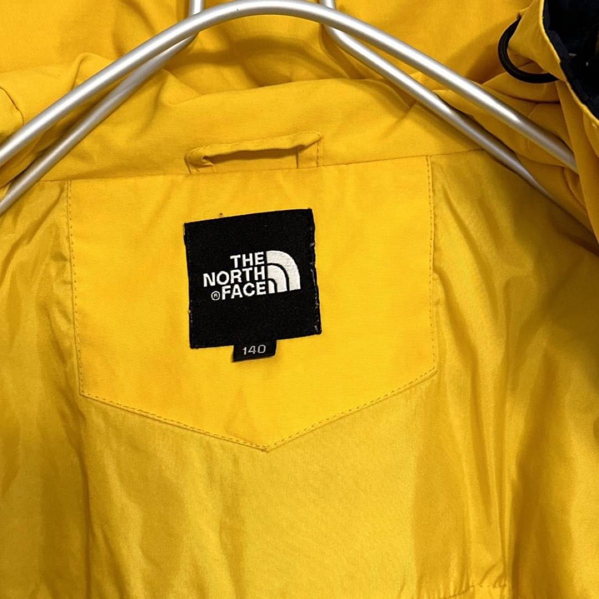 ノースフェイス 中綿マウンテンパーカー ブラック 140 キッズ excelloft THE NORTH FACE 黒