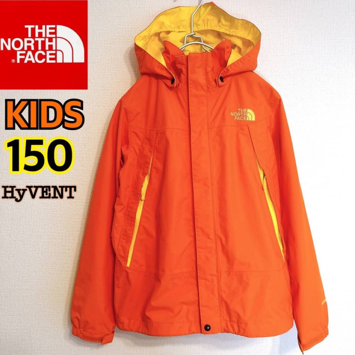 ノースフェイス マウンテンパーカー ナイロンジャケット150 Hyvent キッズ　 THE NORTH FACE