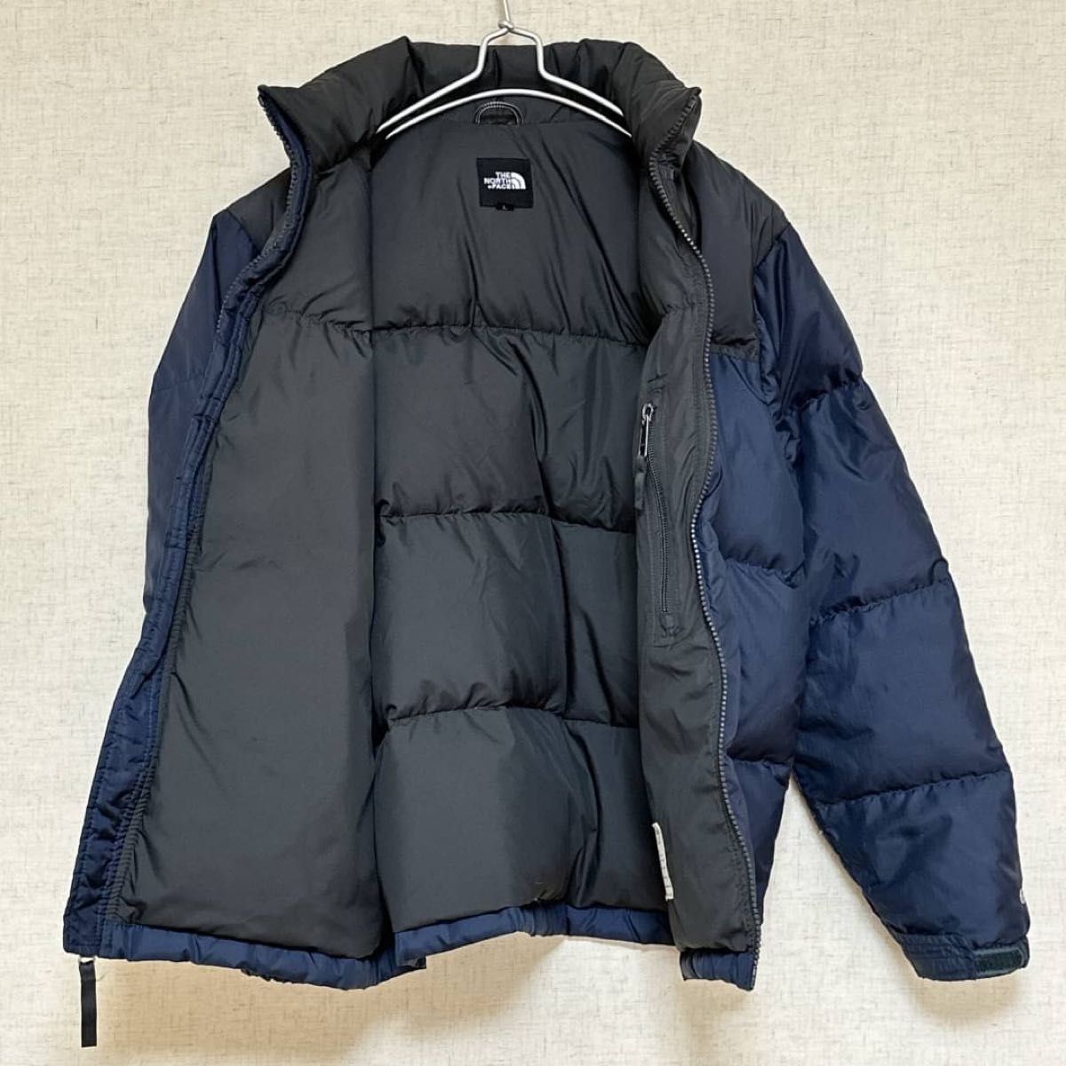 ノースフェイス ヌプシ　ダウンジャケット 600フィル 140L キッズ  レディースSネイビー THE NORTH FACE