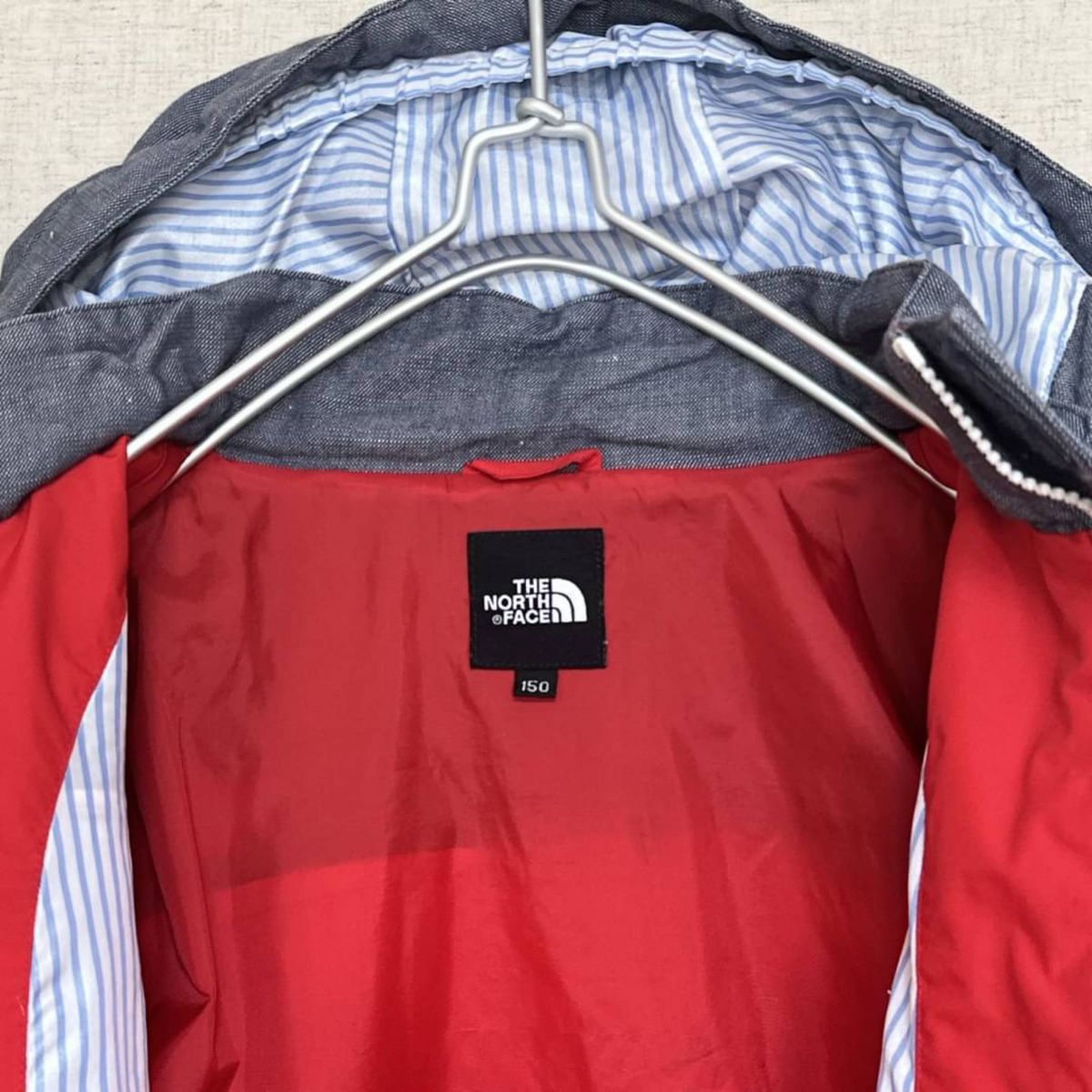 ノースフェイス　マウンテンパーカー　 ナイロンジャケット  キッズ150 レディースs THE NORTH FACE