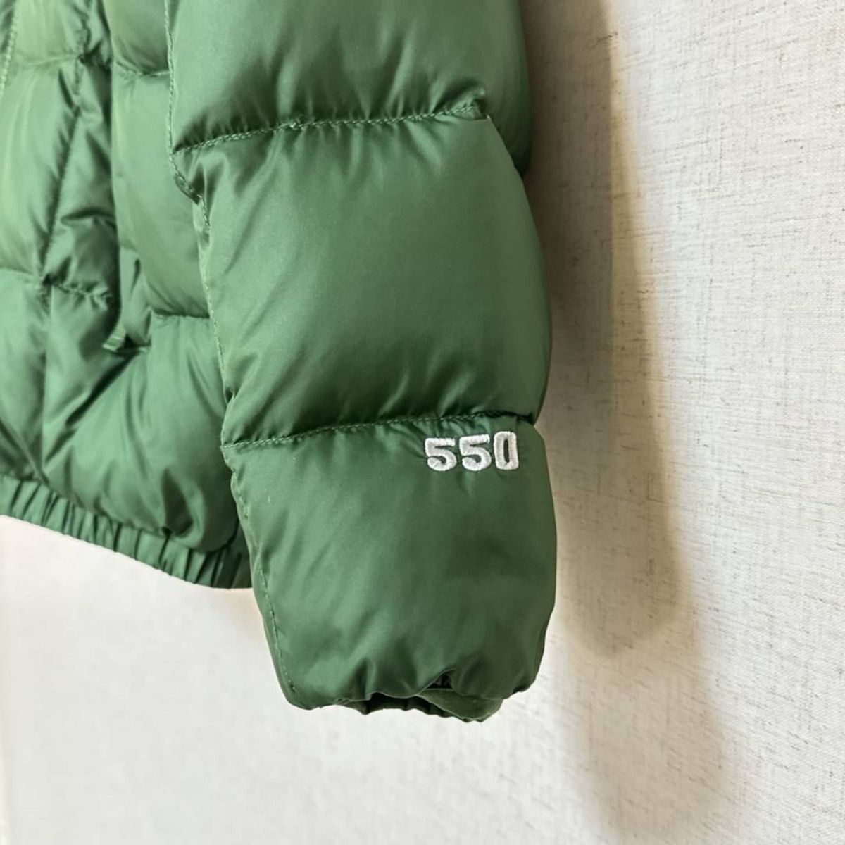 早い者勝ち ノースフェイス　ダウンジャケット キッズ130 フィル550 リバーシブル THE NORTH FACE